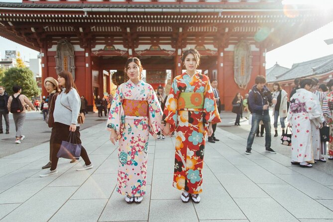 Asakusa, Tokyo: Traditional Kimono Rental Experience at WARGO