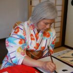 Cultural Activity in Miyajima: Kimono, Tea Ceremony, Calligraphy and Amulet Overview