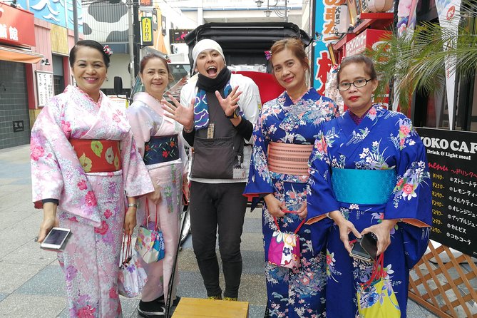 Exiting Rickshaw Ride and Kimono Experience