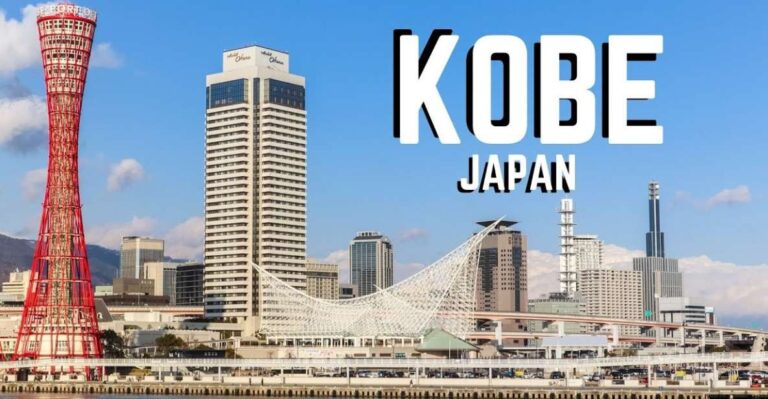 From Osaka: Kobe Private Day Tour