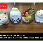 Fukuoka Open Top Bus and Hakata Doll Painting Experience With Guide Tour Highlights