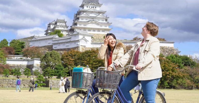 Half-Day Himeji Castle Town Bike Tour With Lunch