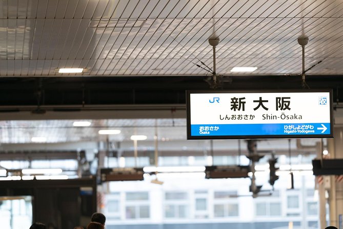 Japan Railway Station Shared Departure Transfer : Osaka to Shin Osaka Station - Personalized Small-Group Transfers