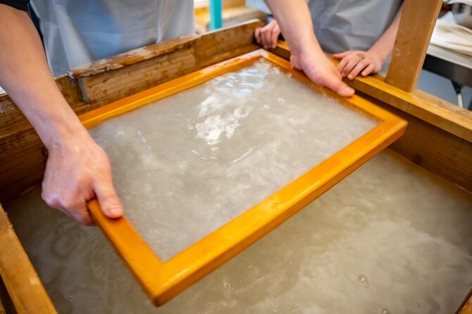 Japanese Paper Washi Making Experience in Asakusa