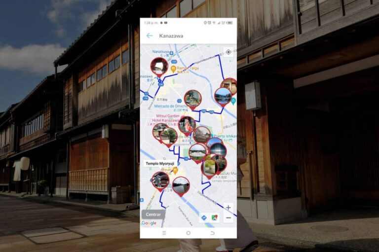 Kanazawa Self-Guided Tour App With Multi-Language Audioguide