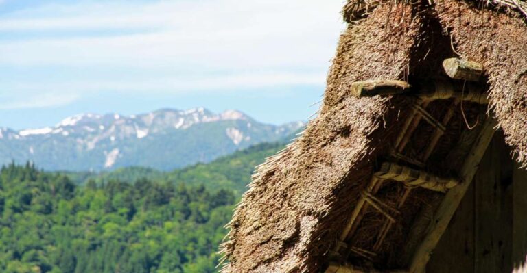 Kanazawa to Shirakawago: Half-Day Tour