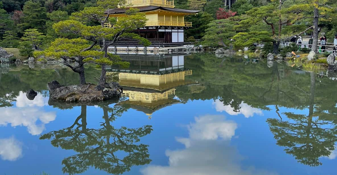 Kyoto: 10 Highlights in 1 Day Walking Tour With Matcha Tea - Kinkakuji Temple Visit