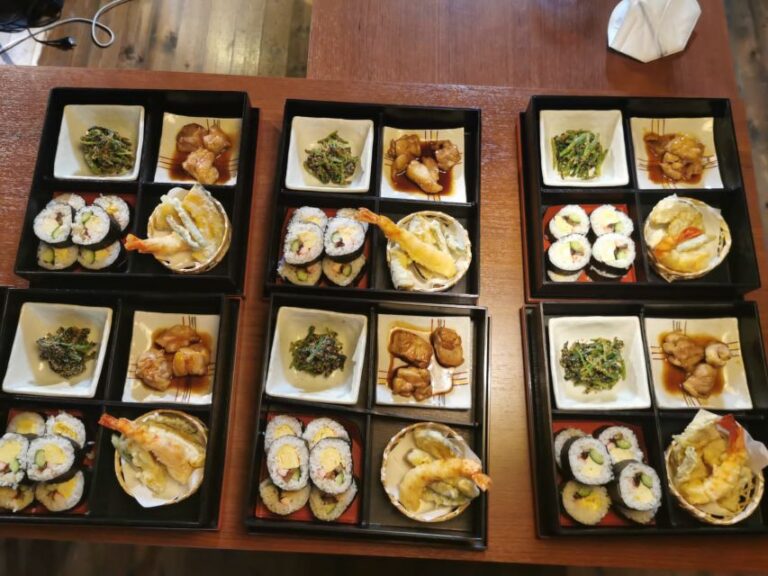 Kyoto: Morning Japanese Bento Cooking Class