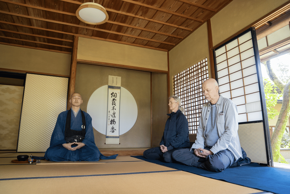 Kyoto: Zen Meditation at a Private Temple With a Monk - Booking Information