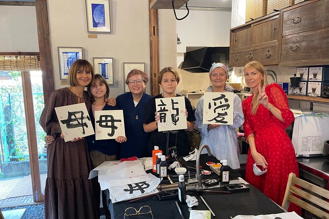 Lets Experience Calligraphy in YANAKA, Taito-Ku, TOKYO !!