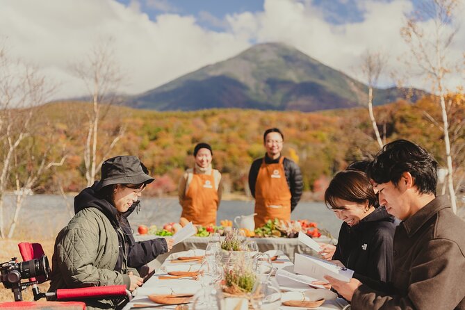 Lunch at the Lake Shirakaba With Its Superb Views