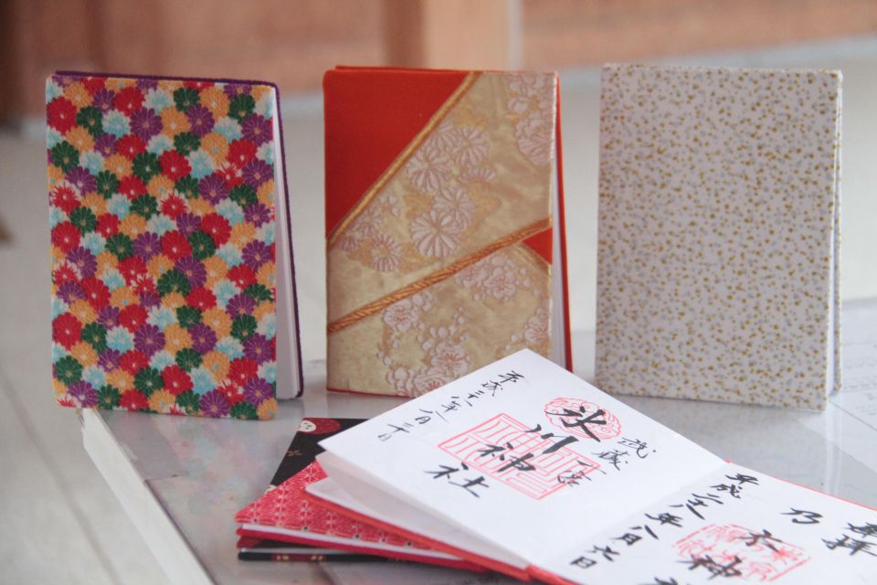 Make a Temple Stamp Book With Artist - Workshop Overview