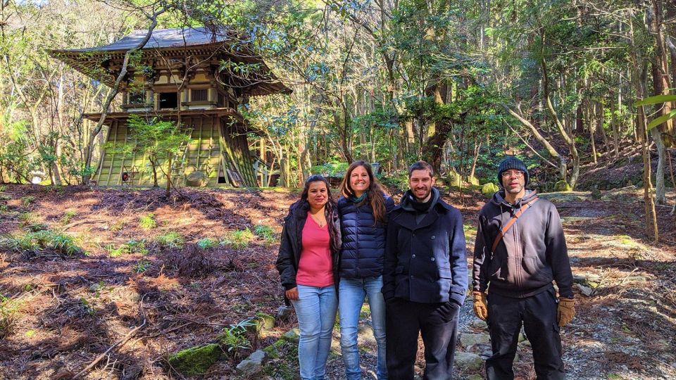 Nara: Heart of Nature Temple, Forest, & Waterfall Bike Tour - Tour Highlights