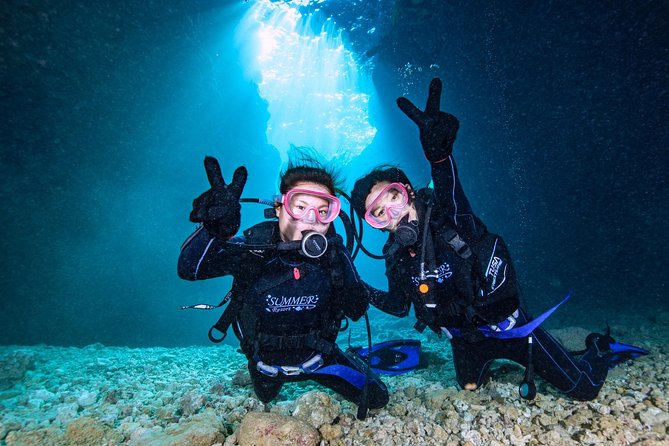 Onna Village: Blue Cave Diving and Banana Boat Small Group Tour 2024 – Onna-son