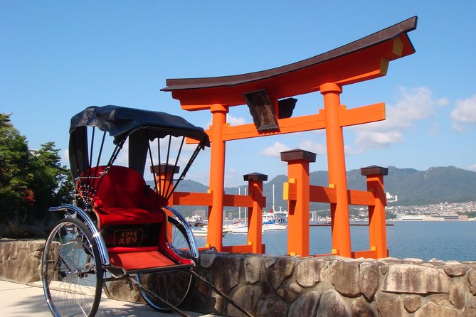 Private Miyajima Rickshaw Tour Including Itsukushima Shrine