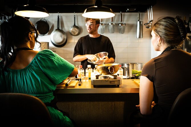 Professional Ramen & Gyoza With Ramen Chef in a Restaurant!