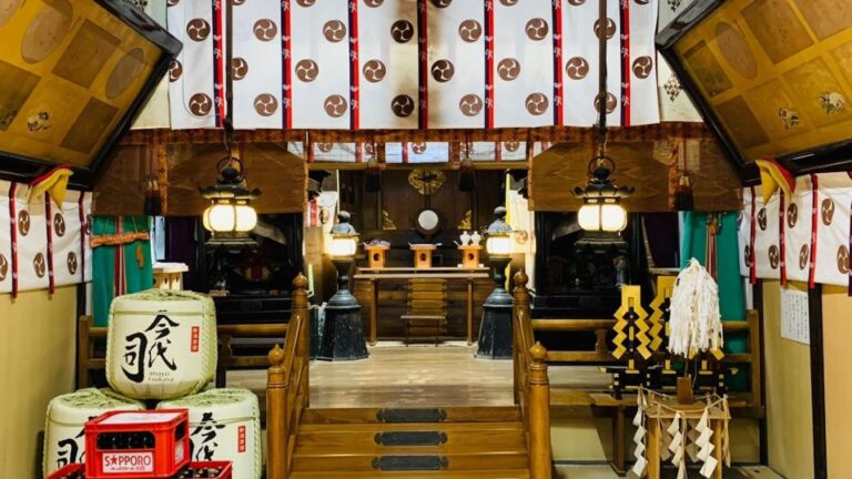 Sacred Sips: Sake Tasting Within a Shrine