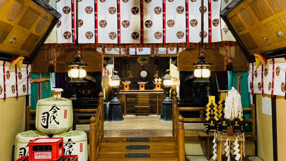 Sacred Sips: Sake Tasting Within a Shrine - Shrine Setting and History