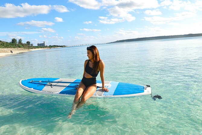 Standup Paddle Boarding Activity in Miyako Beach