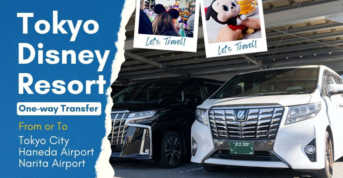 Tokyo Disney Resort Private Transfer: Tokyo, Narita & Haneda - Service Details