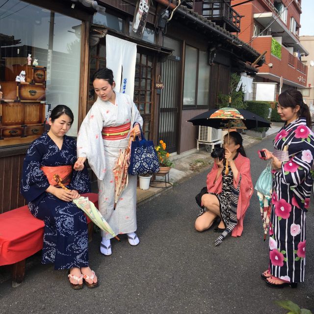 Tokyo: Kimono Dressing, Walking, and Photography Session - Activity Details