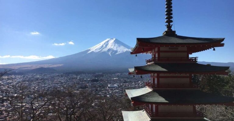 Tokyo: Mt Fuji Area Guided Tour With Traditional Lunch