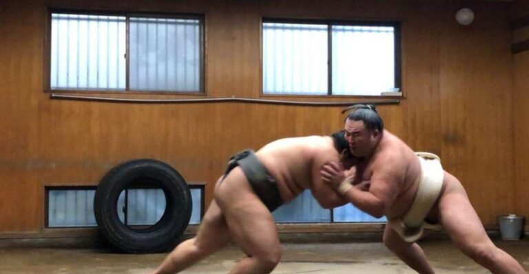 Tokyo: Sumo Morning Practice Tour in Ryogoku