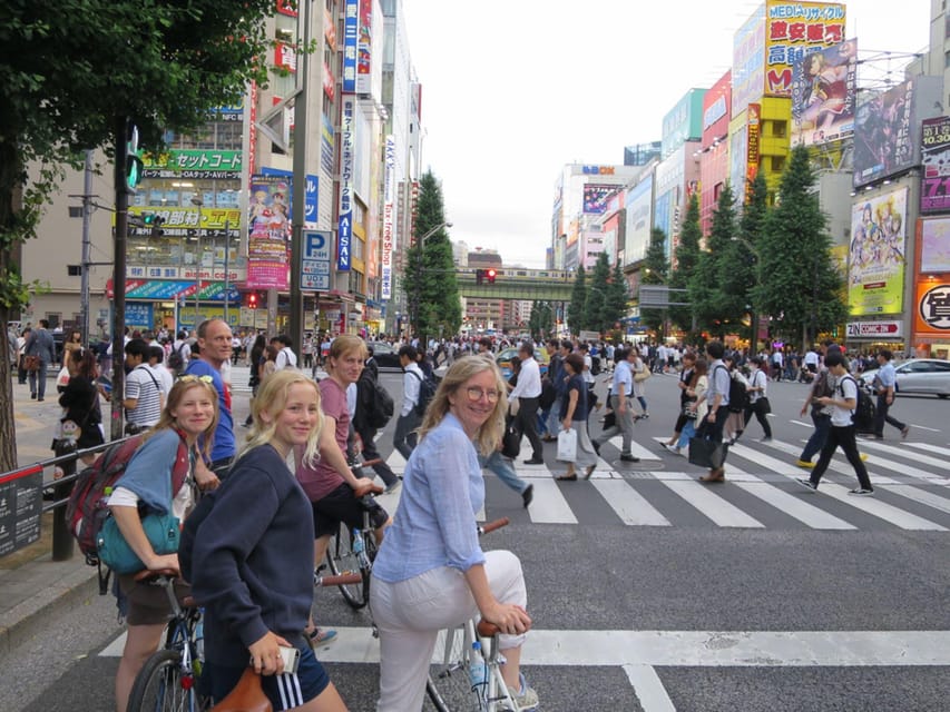 3-Hour Tokyo City Highlights Sunset Bike Tour - Itinerary