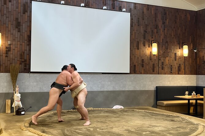 Challenge With Sumo Wrestlers With Dinner - Dinner Experience