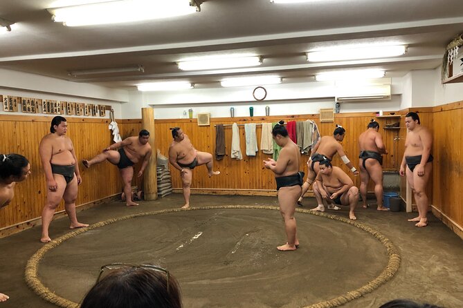 【Stable of Champion】 Sumo Morning Practice ＆ Lunch With Wrestlers - Rules and Etiquette