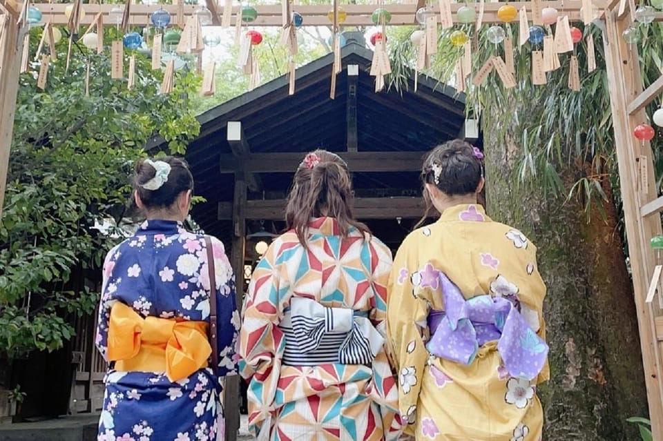 Guided Tour of Walking and Photography in Asakusa in Kimono - Itinerary Highlights