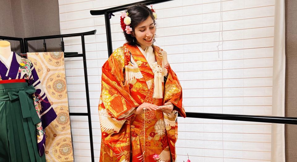 Kimono Experience and Japanese Home-Cooking Lesson Osaka - Booking Information