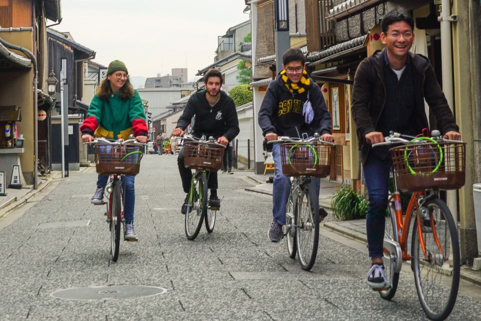 Kyoto: 4-Hour Historical Highlights Cycling Tour With Lunch - Itinerary