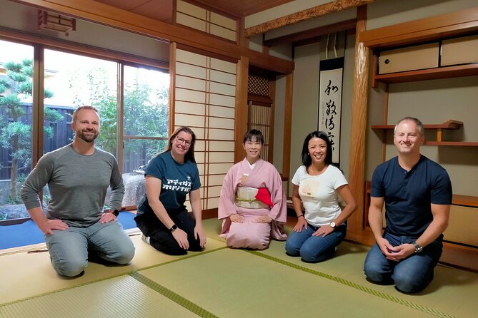 Kyoto Near Fushimiinari Wagashi Making & Small Group Tea Ceremony - Inclusions Provided