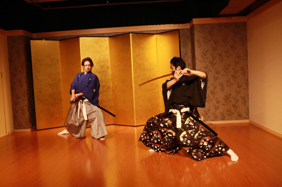 Kyoto: Samurai Kenbu Traditional Sword Dancing Show - Inclusions