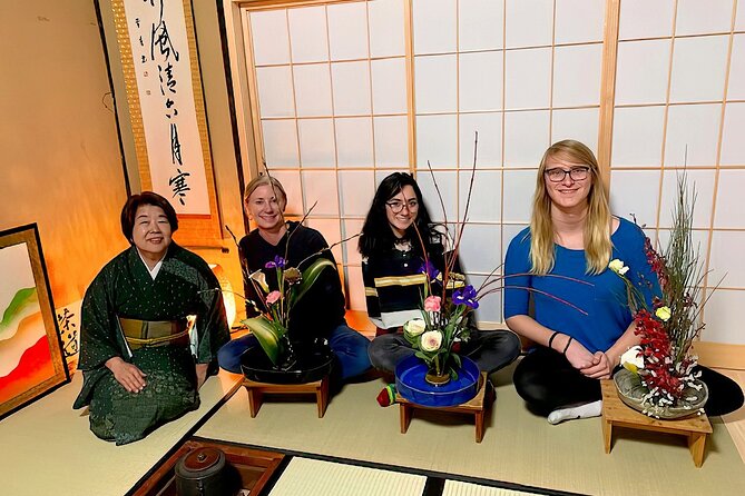 KYOTO Tea Ceremony With Japanese Flower Arrangement IKEBANA - Inclusions and Amenities