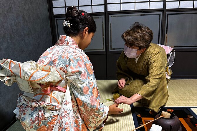 KYOTO Tea Ceremony With Kimono Near Daitokuji - Professional Tea Master Demonstration