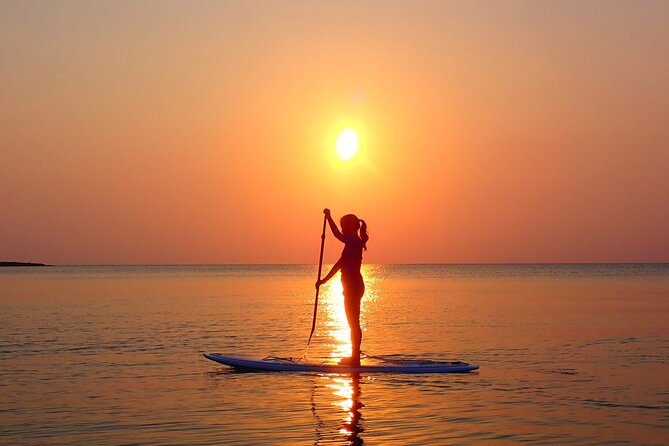 [Okinawa Miyako] [Evening] Twilight in the Sea of Silence... Sunset SUP / Canoe - Equipment and Gear Provided