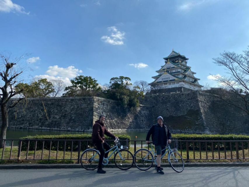 Osaka: Guided City Highlights Bike Tour With Lunch - Activity Highlights