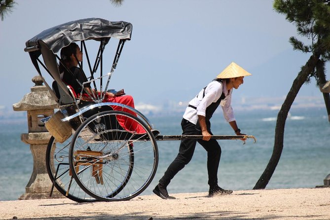 Private Miyajima Rickshaw Tour Including Itsukushima Shrine - Language and Restrictions