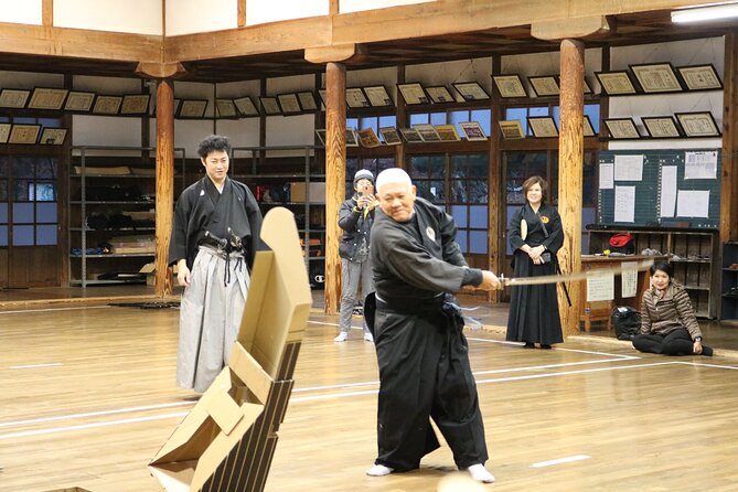 Samurai Experience Mugai Ryu Iaido in Tokyo - Participant Information