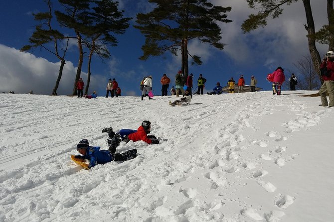 Snowshoeing at the Foot of Mount Asama in Karuizawa - Meeting and Pickup