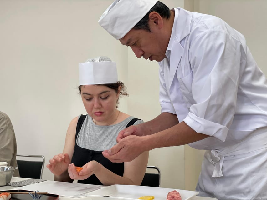 Sushi Making Class in Tsukiji 90-Minute Cooking Experience - Experience Description