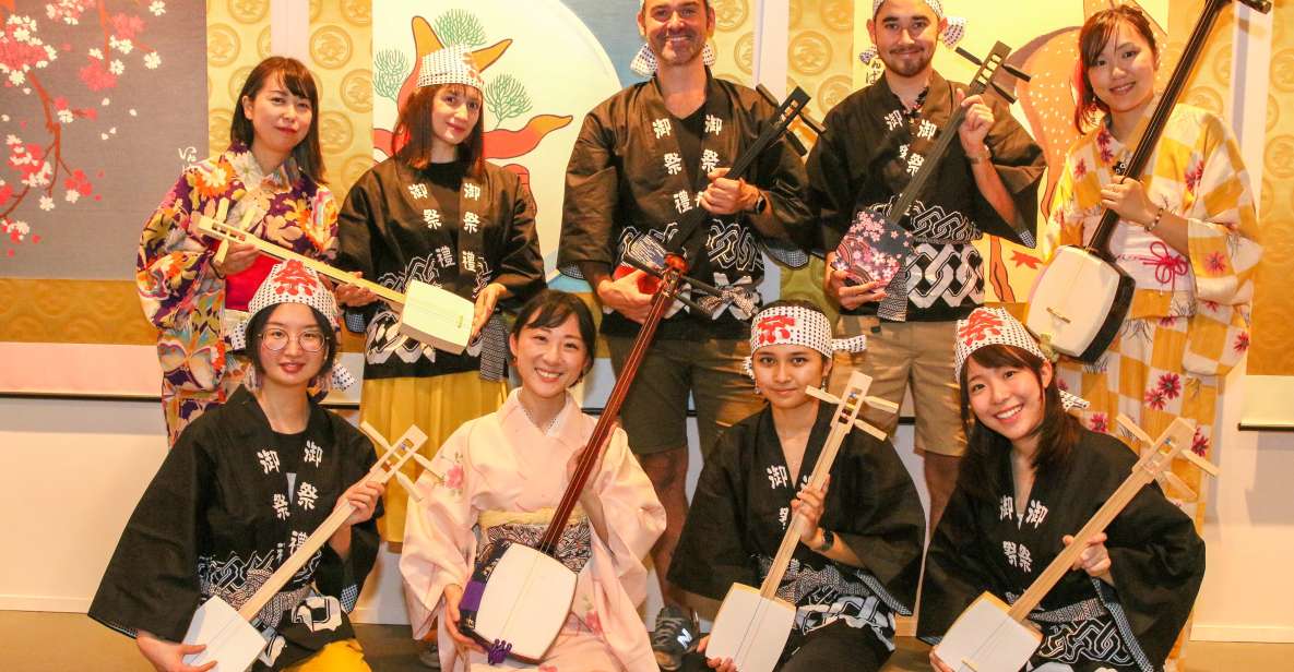 Tokyo Shami: Lets Make a Mini Shamisen and Play It! - Itinerary Overview