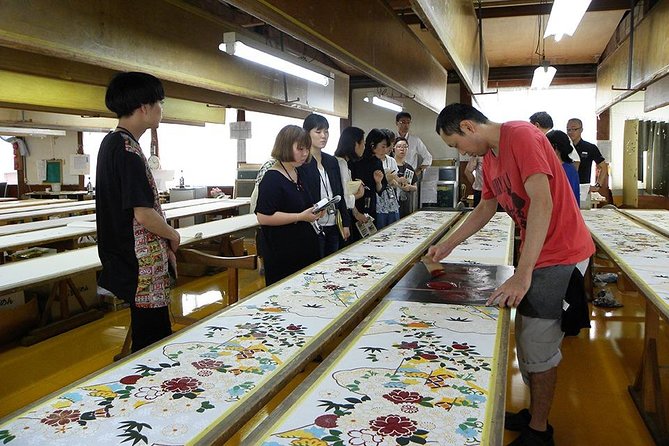 [All Tour Course] Aoyagi Kimono Factory Workshop Tour-Until One Kimono Is Made- - Inclusions and Accessibility