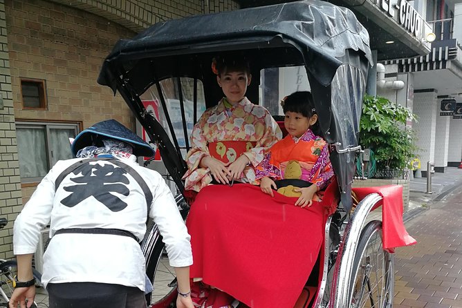 Exiting Rickshaw Ride and Kimono Experience - Inclusion of Equipment