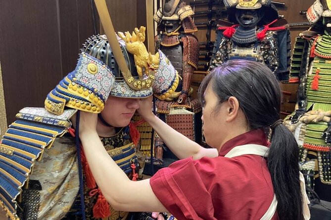 Experience Wearing Samurai Armor - Participation and Accessibility Information