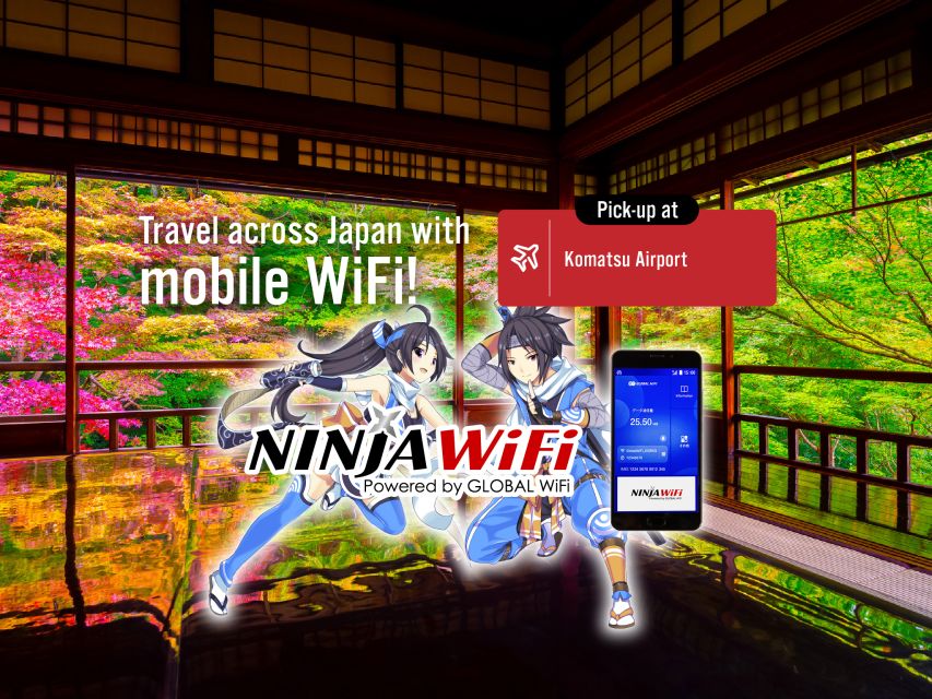 Ishikawa: Komatsu Airport Mobile WiFi Rental - Description of Service