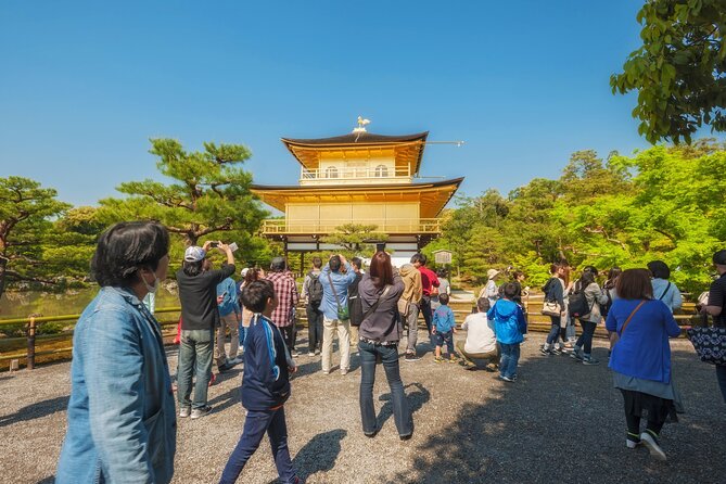 Kyoto Golden Temple & Zen Garden: 2.5-Hour Guided Tour - Traveler Health and Participation