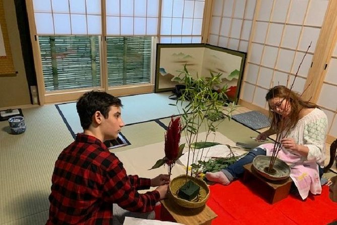 KYOTO Tea Ceremony With Japanese Flower Arrangement IKEBANA - Booking Confirmation and Accessibility
